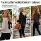 🎀 Elegáns hátrészlet | Női V-nyakú kötött pulóver