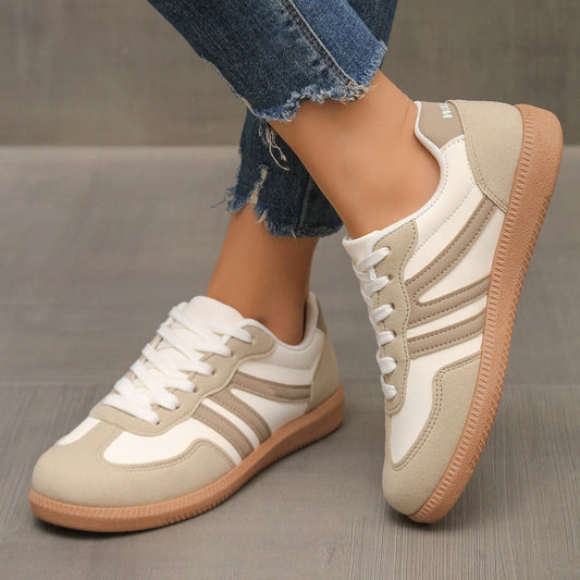 👟Stylowe damskie buty codzienne z okrągłym czubkiem i antypoślizgową podeszwą