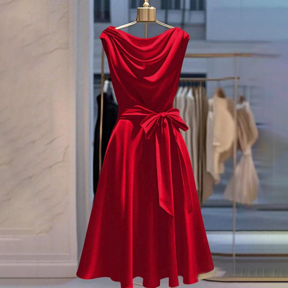 👗 Elegancka sukienka wieczorowa bez rękawów dla kobiet