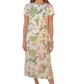Rochie dreaptă cu imprimeu floral pentru femei