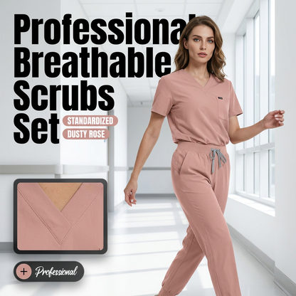Wygodny i oddychający zestaw odzieży medycznej dla kobiet