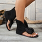 👡  Retro édes, hasított orrú szandál nagy masnival – Vintage báj, párnázott talpbetét & könnyű – Tökéletes nyári napokra & romantikus megjelenéshez ✨🎀