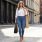 Legginsy o idealnym dżinsowym wyglądzie – modelujące sylwetkę i niezwykle wygodne👖