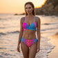 Zestaw bikini damskiego z push-upem z przodu
