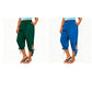 👖Women's Elastic Waist Capri Pants – Breathable, Stretchy, Side Tie Detail 🌿