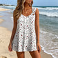 👚Letni damski top bez rękawów w kwiatowy wzór ☀️