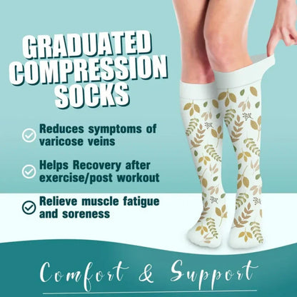 🧦💪 Kompressziós Vádli Zokni – Fokozatos Nyomás, Izomtámogatás & Fáradtságcsökkentés | Légáteresztő & Rugalmas