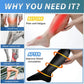 🧦💪 Kompressziós Vádli Zokni – Fokozatos Nyomás, Izomtámogatás & Fáradtságcsökkentés | Légáteresztő & Rugalmas
