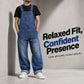 👖✨ Férfi Klasszikus Szabású Farmeroverall – Kényelmes, Praktikus & Könnyed Mindennapi Stílus