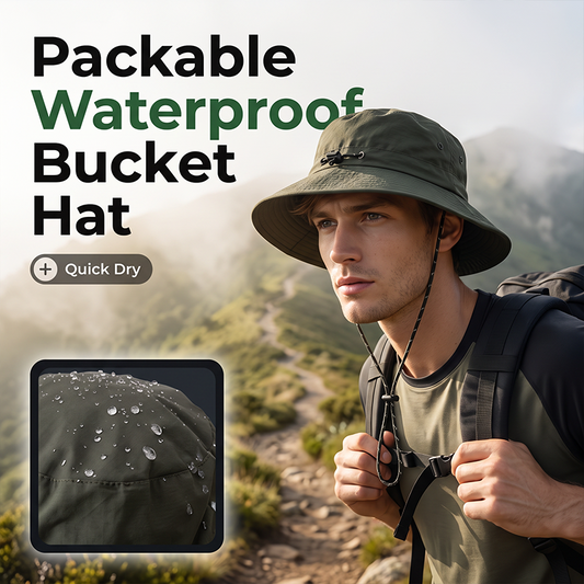 Minden időjárásban vízálló vödörkalap