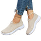 Női légáteresztő slip-on kényelmi cipők