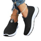 Női légáteresztő slip-on kényelmi cipők