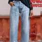 Retro Cropped Egyenes Farmer – Időtlen Vintage Hangulat 🌸