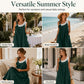 Summer Favorite☀️🌺 Elegant Lace Dress with Shoulder Bow Detail – Must-Have for Effortless Summer Style