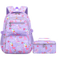 Lányok aranyos, többzsebes iskolai hátizsákja 🎒