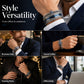 💎3-teiliges Herren-Armband-Set mit Krone-Design – luxuriöser Look, langlebig & vielseitig für den Alltag 👑