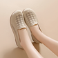 Női légáteresztő, repülő kötésű slip-on cipő