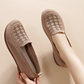 Női légáteresztő, repülő kötésű slip-on cipő