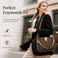 👜✨ Retró Mintás Nagy Kapacitású Női Válltáska – Elegáns & Praktikus, Minden Alkalomra