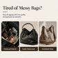 👜✨ Retró Mintás Nagy Kapacitású Női Válltáska – Elegáns & Praktikus, Minden Alkalomra
