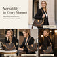 👜✨ Retró Mintás Nagy Kapacitású Női Válltáska – Elegáns & Praktikus, Minden Alkalomra