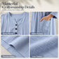 Női oversize A-vonalú midi ruha zsebekkel