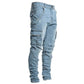 Slim Fit Farmer Cargo Nadrág