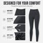 Női magas derekú, fenékemelő leggings