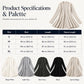 🧶✨ Női Nyitott Nyakkivágású Hosszított Kötött Pulóver – Elegáns, Nőies & Kényelmes Viselet 🤍