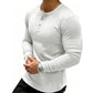 🍁Získejte svou novou podzimní módu - pánská slim fit košile Henley