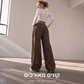 👖✨ Női Kényelmes Kordbársony Nadrág – Bő, Széles Szárú Szabás & Puha Viselet Minden Napra