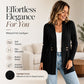 🧥✨ Női Bordázott Kötött Kardigán – Karcsúsító Szabás, Elegáns Gombos Részlet & Puha Textúra