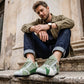👟✨ Férfi Könnyű Slip-On Sétacipő – Légáteresztő Háló, Ütéscsillapítás & Rugalmas Talp