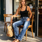 ✨👖 Dámské strečové skinny džíny – Tvarující a univerzální na každý den