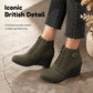 👢✨ Női Éktalpú Bokacsizma – Kényelmes, Stílusos & Elegáns Őszi-Téli Viselet