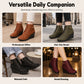 👢✨ Női Éktalpú Bokacsizma – Kényelmes, Stílusos & Elegáns Őszi-Téli Viselet
