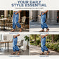 👖✨ Bestseller – Magas derekú, sztreccses hordószabású farmer nőknek