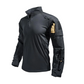 🦾 Erős felépítés, könnyű mozgás | Férfi többzsebes negyedcipzáras taktikai felső