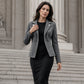 🍂✨ Női elegáns hajtókás, slim fit kabát – Stílusos, előnyös szabású és könnyedén elegáns