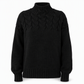 🛍️Új érkezők - Casual egyszínű garbó kötött pulóver
