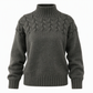 🛍️Új érkezők - Casual egyszínű garbó kötött pulóver