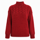 🛍️Új érkezők - Casual egyszínű garbó kötött pulóver