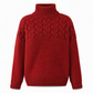 🛍️Új érkezők - Casual egyszínű garbó kötött pulóver