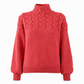 🛍️Új érkezők - Casual egyszínű garbó kötött pulóver