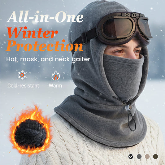 Hőálló balaclava arcmaszk húzózsinórral