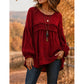 🛍️👚Új érkezők - Női bő szabású rojtos szélű felső