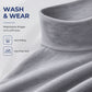 Férfi slim fit garbó felső