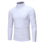 Férfi slim fit garbó felső