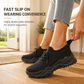 Női alkalmi, lélegző slip-on sneakers