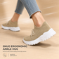 Női alkalmi, lélegző slip-on sneakers